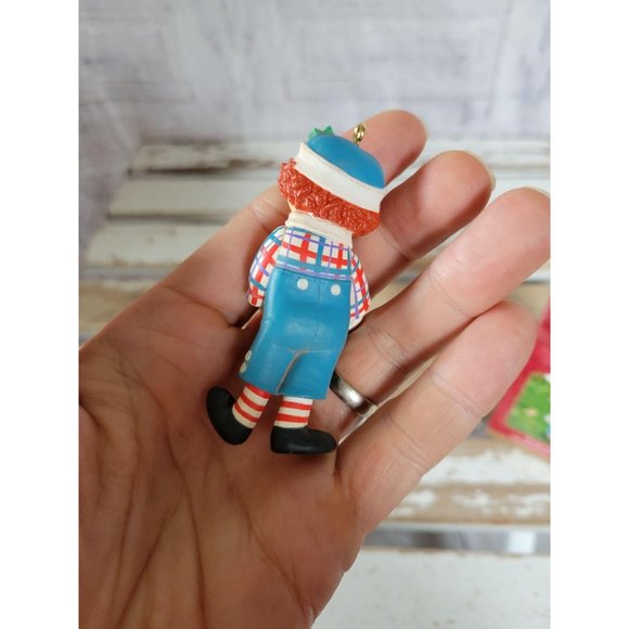 Hallmark raggedy Andy 2001 ornament Xmas holiday t - Picture 4 of 6